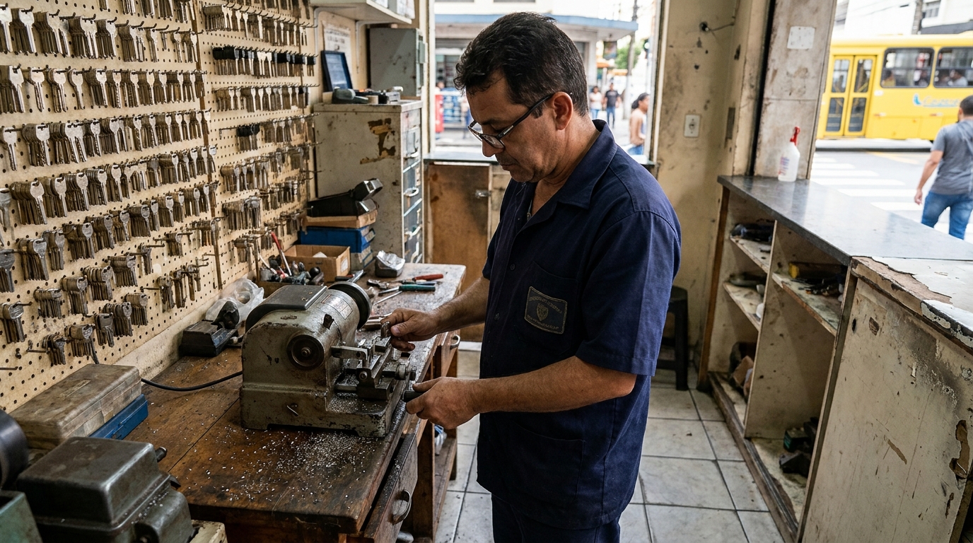 Cópia de Chave de Cadeado em Duque de Caxias‑RJ
