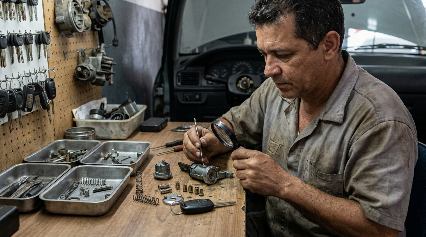 Reparo de Fechadura Automotiva em Duque de Caxias‑RJ